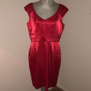 Emma and Michele Red Dress